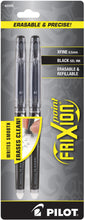 Load image into Gallery viewer, Pilot Frixion Point Erasable Gel Ink Pen 2pk 0.5mm