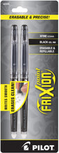 Load image into Gallery viewer, Pilot Frixion Point Erasable Gel Ink Pen 2pk 0.5mm
