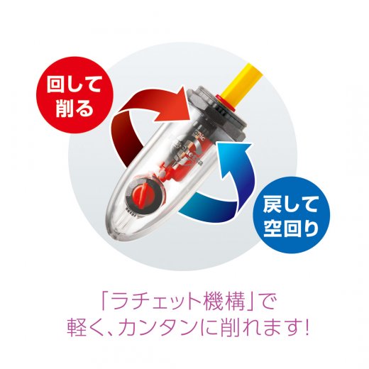 Sonic Ratchetta Spitzener Mit Benachrichtigung – Pink, Handlicher Bleistiftspitzer