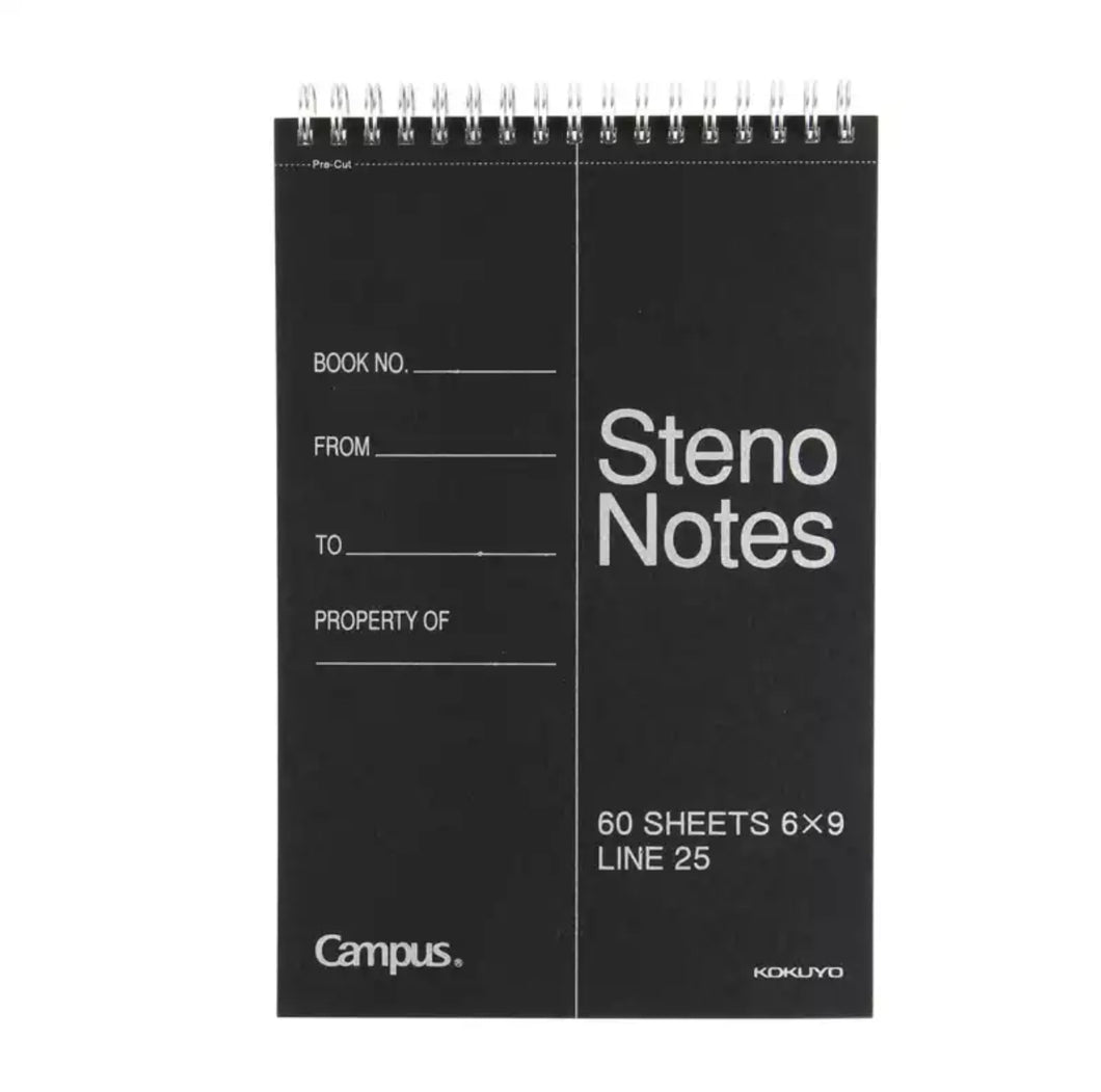 Kokuyo Campus PP Cover Steno Note 60 Sheets