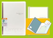 Load image into Gallery viewer, Kokuyo Campus A5 PP Cover Study Notebook 8mm Ruled 21 Line 80 Sheetsx5 Pack
